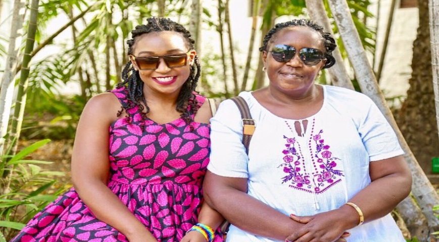 Betty Kyallo and Mother